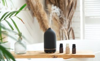 A Tranquil Ambiance WITH Dimmable Lighting AND Scented Candles