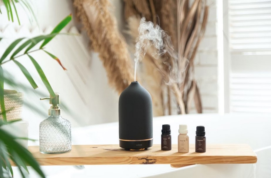 A Tranquil Ambiance WITH Dimmable Lighting AND Scented Candles