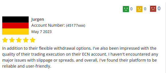 Hankotrade Client Testimonials on Brokerxplorer.com