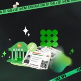 sbi online aadhaar link by sms