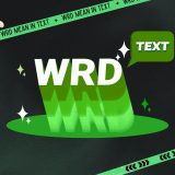 What Does WRD Mean In Text
