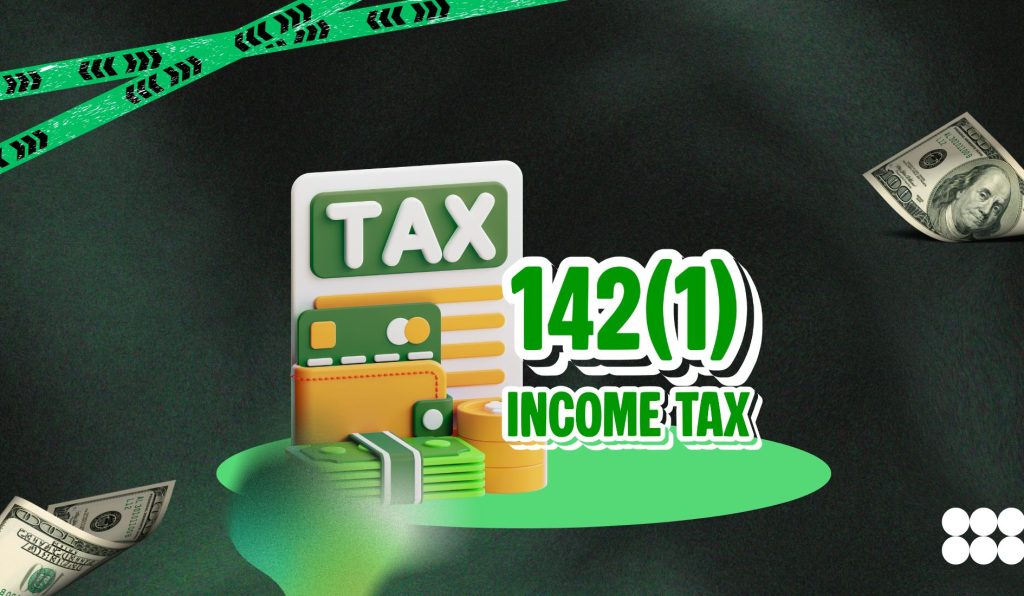 Understanding Income Tax Notice Section 142(1)