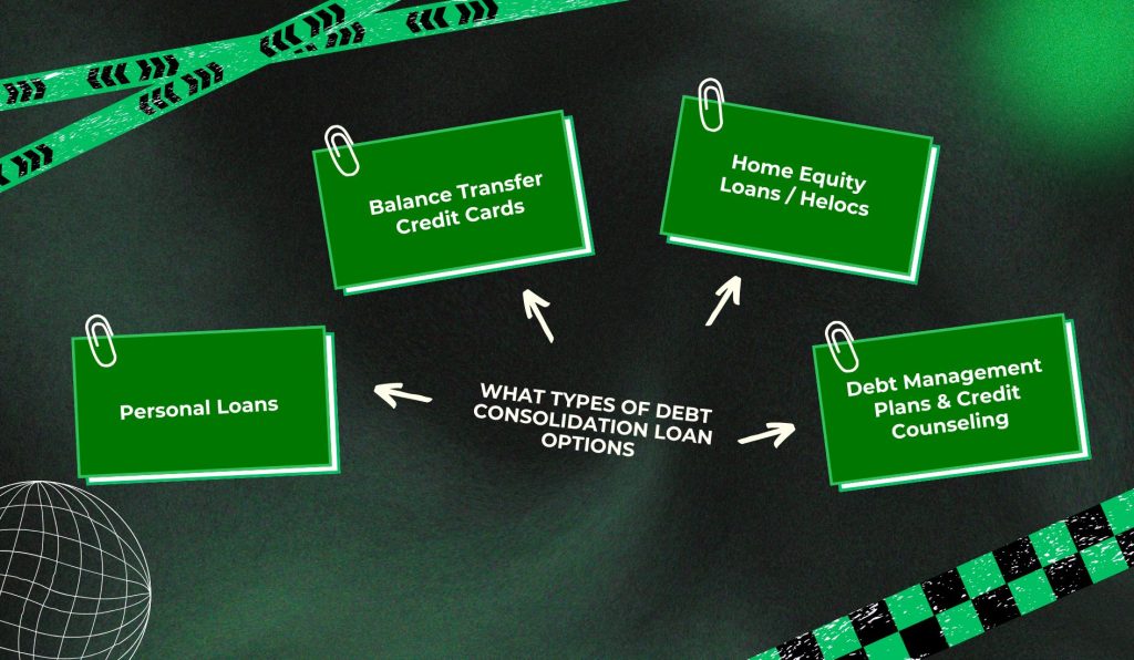 What Types Of Debt Consolidation Loan Options