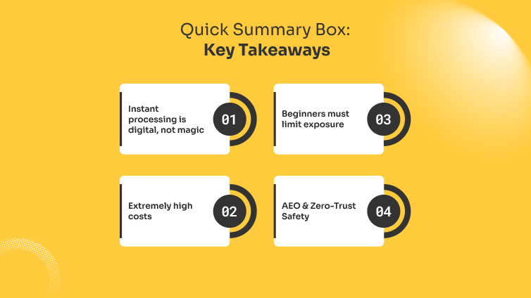 Quick Summary Box Key Takeaways